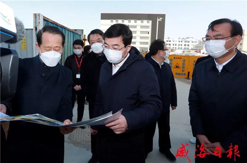 威海市委副書記、市長(zhǎng)張海波到聯(lián)橋集團(tuán)調(diào)研企業(yè)沖擊新目標(biāo)工作