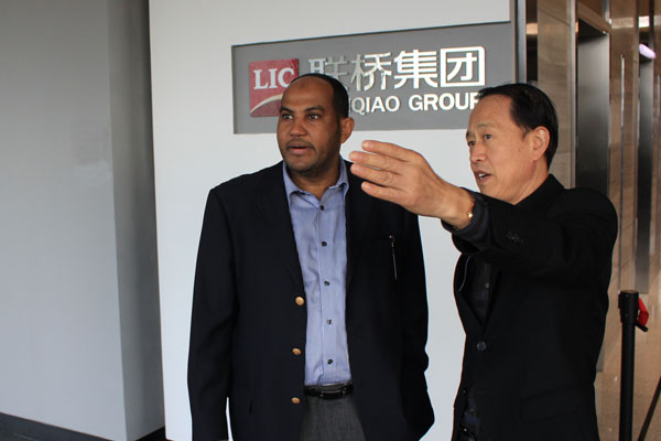 蘇丹駐華大使歐瑪爾先生來訪聯(lián)橋集團